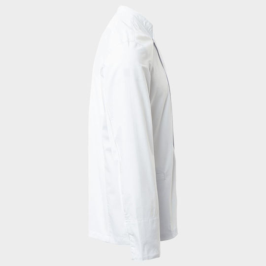 Payper Coat Chef 100% Cotton made White with Long Sleeve Elite Mesh