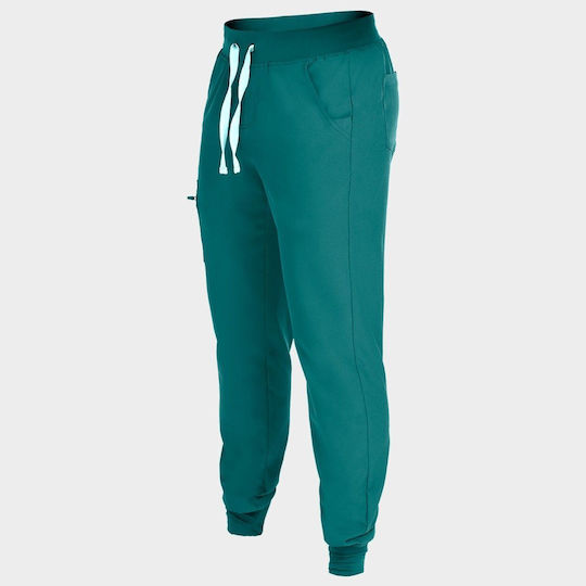Beunique Unisex Medizinische Hosen Türkis