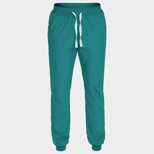 Beunique Unisex Medizinische Hosen Türkis