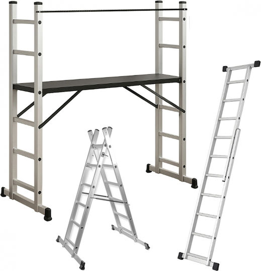 Walter Teleskopleitern Aluminium Doppelt Maximale Höhe 2.7m