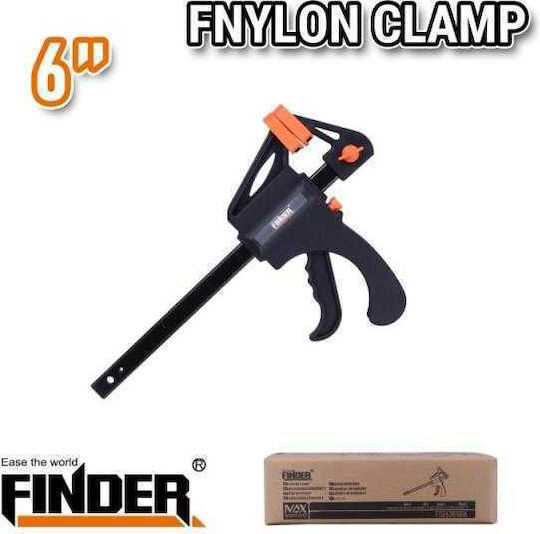 Finder 195499 Automatic Trigger Clamp with Maximum Opening 152.4mm