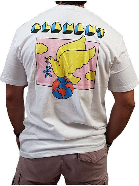 Element World T-shirt Λευκό