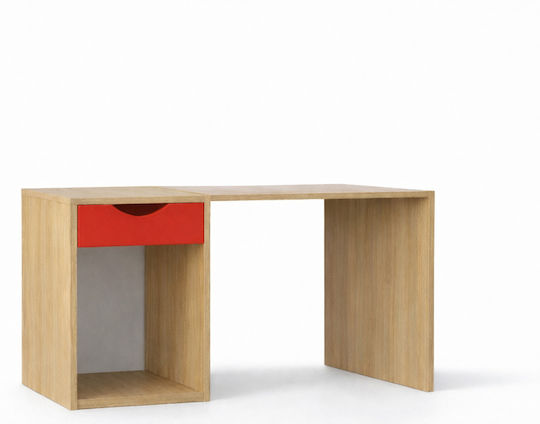 Παιδικό Γραφείο Κόκκινο 130x55x80cm