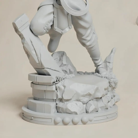 Небоядисана 3D Фигура Celtic Guardian Yugioh Боядисване DIY Подарък Цветове 20 См 1:8