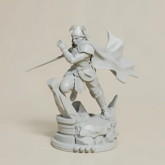 Небоядисана 3D Фигура Celtic Guardian Yugioh Боядисване DIY Подарък Цветове 20 См 1:8
