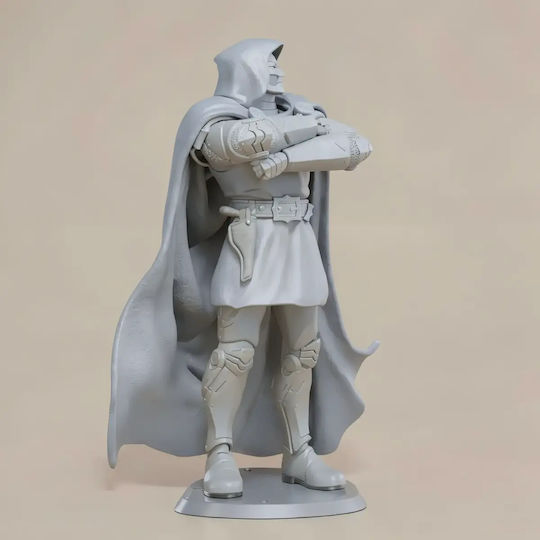 Άβαφη 3d Φιγούρα Life Size Dr Doom Statue Βάψιμο Diy Δώρο Χρώματα 30 Cm 1:6
