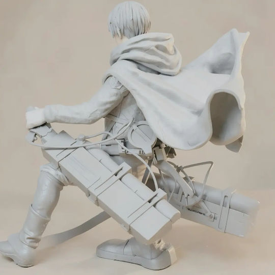 Άβαφη 3d Φιγούρα Levi Ackerman 2025 Βάψιμο Diy Δώρο Χρώματα 15,2 Cm 1:12