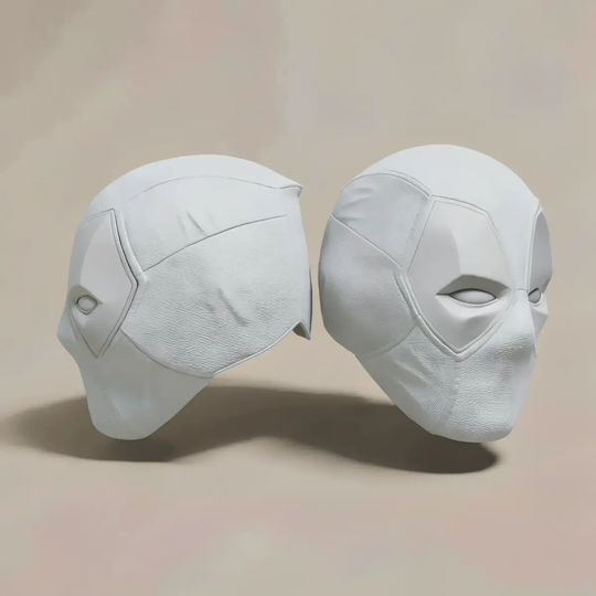 Άβαφη 3d Φιγούρα Cosplay Deadpool Helmet Deadpool 3 Another Version Βάψιμο Diy Δώρο Χρώματα 15,2 Cm 1:12