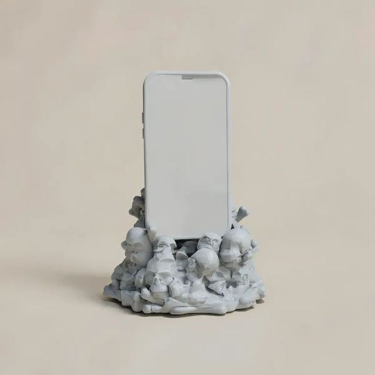 Figurină 3D Nevopsită Suport Telefon Tronul Oaselor Super Basic Vopsire Diy Cadou Culori 30 Cm 1:6