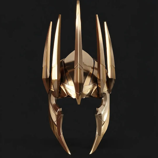 Небоядисана 3D Фигура Cosplay Краля Танос Каска За Носене Боядисване Направи Си Сам Подарък Цветове 15,2 См 1:12