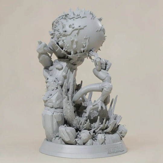 Unpainted 3D Figure Frieza Death Ball From Dragon Ball Painting Diy Gift Colors 15.2 Cm 1:12