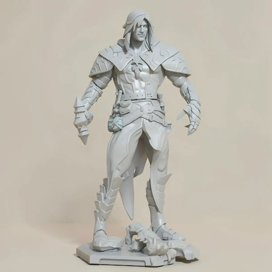 Unpainted 3D Figure Gabriel Belmont From Castlevania Miniature Painting Diy Gift Colors 15.2 Cm 1:12