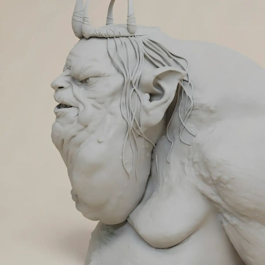 Небоядисана 3D Фигура Barry Humphries Goblin King Hobbit Бюст 3D Печат Фигурка Боядисване DIY Подарък Цветове 15,2 См 1:12
