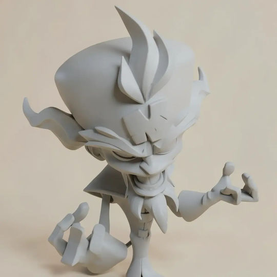 Άβαφη 3D Фигура Crash Bandicoot Dr Neo Cortex Digital Боядисване DIY Подарък Цветове 20 см 1:8