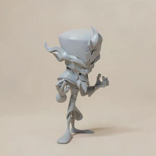 Άβαφη 3D Фигура Crash Bandicoot Dr Neo Cortex Digital Боядисване DIY Подарък Цветове 20 см 1:8