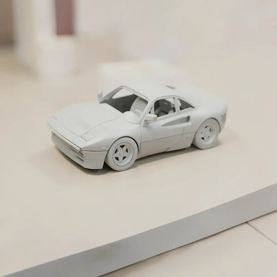 Unpainted 3D Figure Model Kit Car 288 Gto Painting Diy Gift Colors 15.2 Cm 1:12