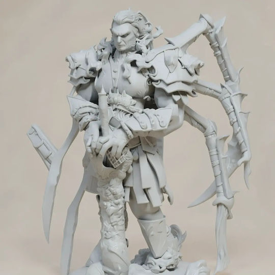 Figurină 3D Nevopsită Ares God War 3D Vopsire DIY Cadou Culori 30 Cm 1:6