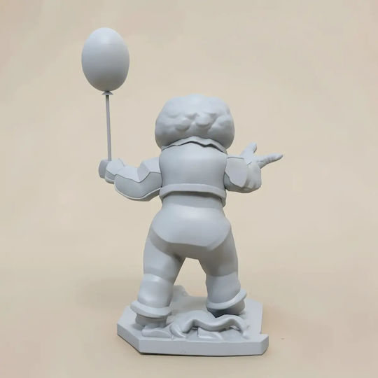 Unpainted 3D Figure Disney Infinity Style Collection Pennywise Painting DIY Gift Colors 30 Cm 1:6