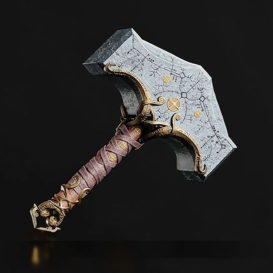 Άβαφη 3D Фигура Cosplay Богът На Войната Thor Чук Носим За Боядисване Направи Си Сам Подарък Цветове 20 См 1:8