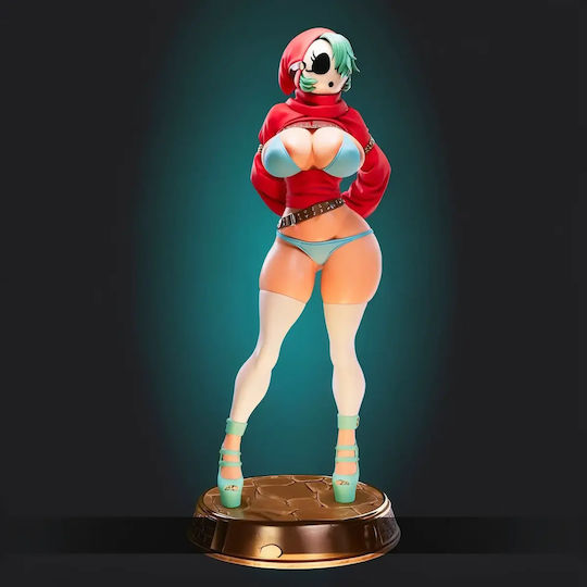 Unpainted 3D Figure Shygal Thicc 3D Printing Model Super Mario Painting DIY Gift Colors 20 Cm 1:8