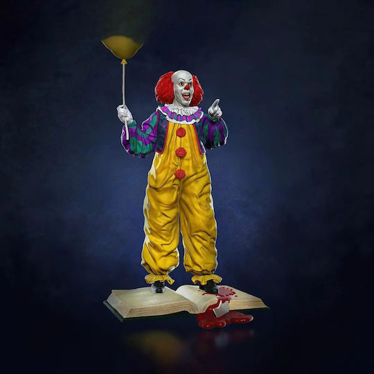 Unpainted 3D Figure Pennywise It 1990 3D Model Painting DIY Gift Colors 30 Cm 1:6