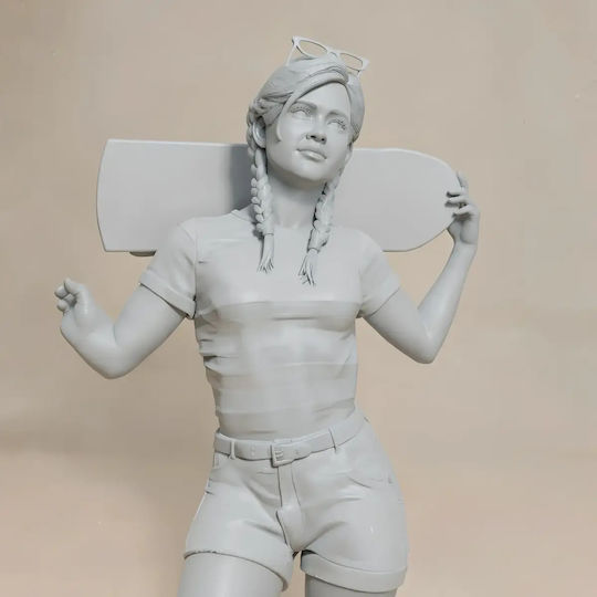 Unbemalte 3d Figur Max Mayfield Fremde Dinge 3d Bemalt Diy Geschenk Farben 20 Cm 1:8