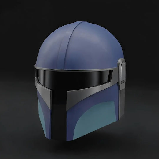 Sammlbare Figur Cosplay Mandalorianer Kind Helm Tragbar Bemalt Diy Geschenk Farben 15,2 Cm 1:12