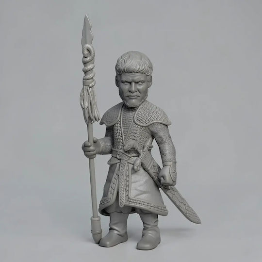 Unpainted 3D Figure Game of Thrones Oberyn Martell Chibi 3D Printing Figurine Painting DIY Gift Colors 30 Cm 1:6
