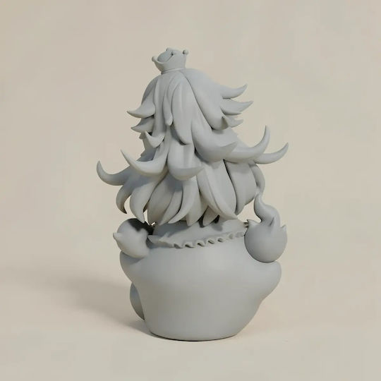 Unpainted 3D Figure Booette Chibi Super Mario Ready To Paint DIY Gift Colors 20 Cm 1:8