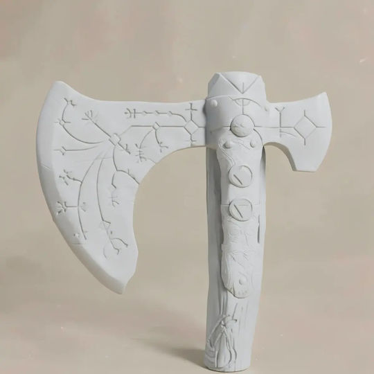 Sammlbare 3D Figur Cosplay Kratos Leviathan Axt Gott des Krieges Tragbar Bemalbar Diy Geschenk Farben 20 Cm 1:8
