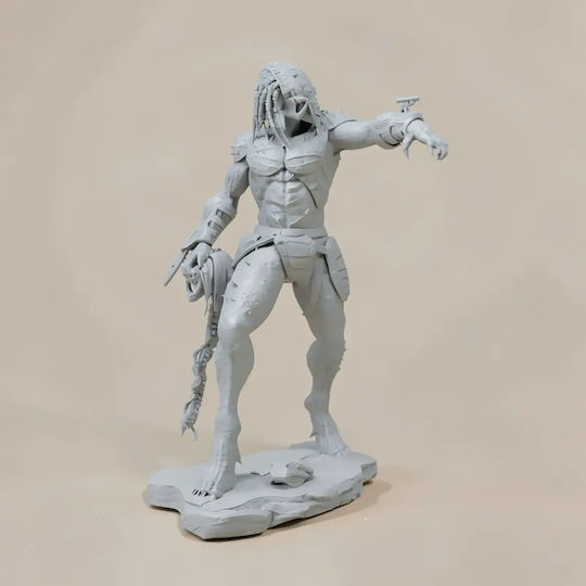 Unbemalte 3d Figur Predator Shooting Files Bemalung Diy Geschenk Farben 30 Cm 1:6