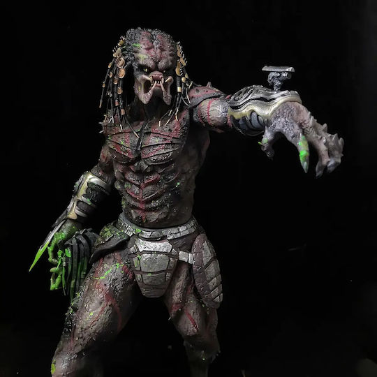Unbemalte 3d Figur Predator Shooting Files Bemalung Diy Geschenk Farben 30 Cm 1:6