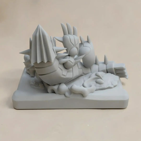 Небоядисана 3D Фигура Pokemon Ruby Gameboy Advance Касета Groudon Боядисване DIY Подарък Цветове 15,2 См 1:12