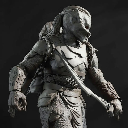 Unbemalte 3d Figur Predator Badland 220mm Bemalung Diy Geschenk Farben 15,2 Cm 1:12