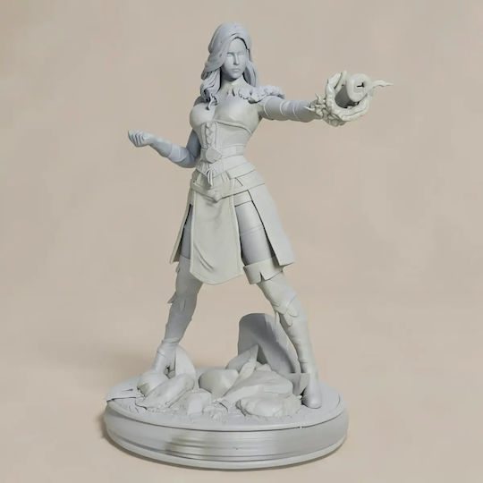 Unpainted 3D Figur Yennefer Witcher 1 4 Maßstab Files Bemalen Diy Geschenk Farben 15,2 Cm 1:12