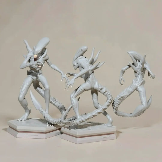 Άβαφη 3D Фигура Xenomorph Alien 3D Боядисване DIY Подарък Цветове 15,2 см 1:12