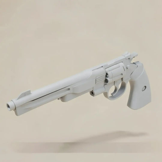 Ungefärliche Übersetzung:  
Unbemalte 3D Figur Cosplay Mandalorianer Gunslinger Blaster Bemalen Diy Geschenk Farben 20 Cm 1:8