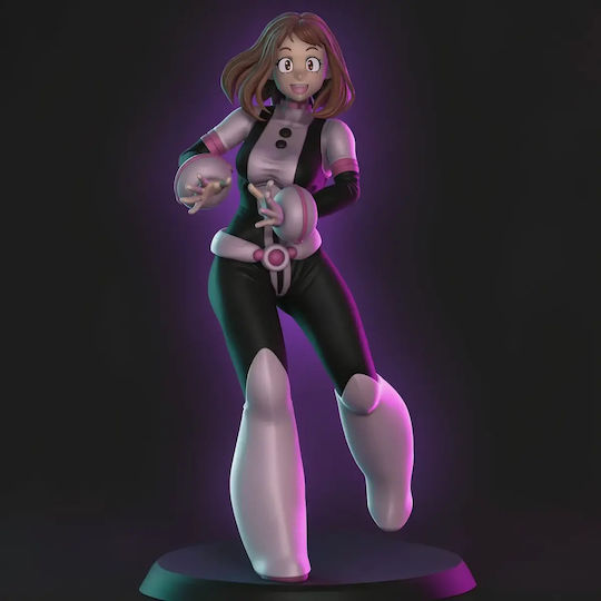 Άβαφη 3d Sammelbare Figur Ochako Uraraka Stand Alone Digitale Skulptur Βάψιμο Diy Δώρο Χρώματα 30 Cm 1:6