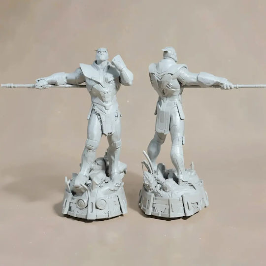 Άβαφη 3d Φιγούρα Thanos 3d Model Standing Βάψιμο Diy Δώρο Χρώματα 30 Cm 1:6
