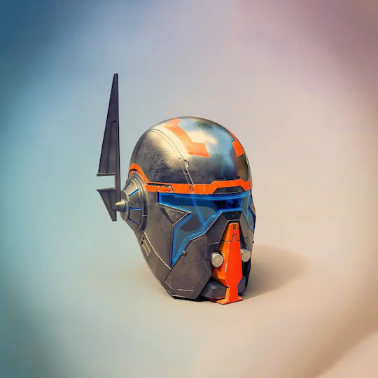 Sammlbare Figur Cosplay Shae Vizla Mandalorianer Helm Starwars Tragbar Bemalung Diy Geschenk Farben 20 Cm 1:8