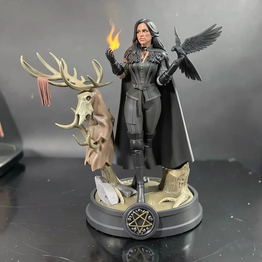Unpainted 3D Figur Yennefer V2 Aus Witcher Bemalen Diy Geschenk Farben 30 Cm 1:6