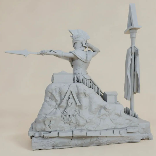 Unbemalte 3d Figur Kassandra Aus Assassin's Creed Odyssey Bemalung Diy Geschenk Farben 30 Cm 1:6