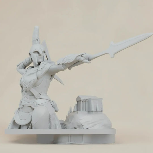 Unbemalte 3d Figur Kassandra Aus Assassin's Creed Odyssey Bemalung Diy Geschenk Farben 30 Cm 1:6