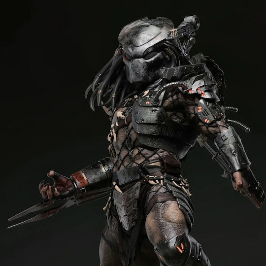 Unbemalte 3d Figur Predator Hunter 3d Bemalung Diy Geschenk Farben 15,2 Cm 1:12