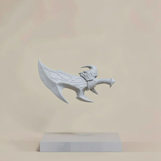 Небоядисана 3D Фигура Cosplay Кратос Броня Оръжие Боядисване DIY Подарък Цветове 30 см 1:6