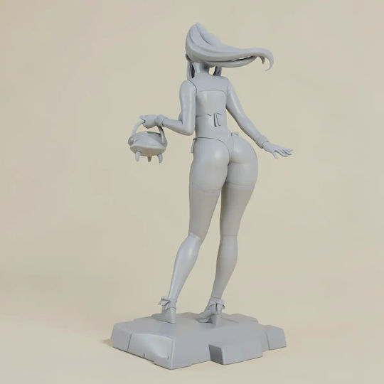 Άβαφη 3D Фигура Хелоуин Самус Боядисване DIY Подарък Цветове 20 см 1:8