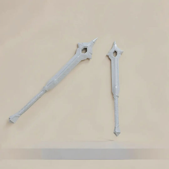 Небоядисана 3D Фигура Cosplay Balins Sword Mace Hobbit Боядисване DIY Подарък Цветове 20 см 1:8