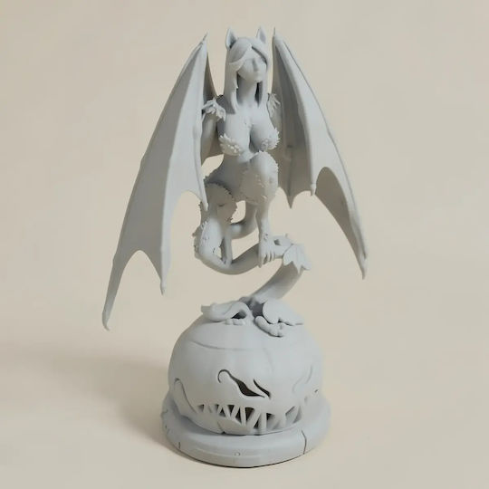 Sammlbare Figuren Halloween Bat Girl Pumpkin Nsfw3d Print Files Βάψιμο Diy Δώρο Χρώματα 20 Cm 1:8