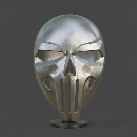 Unpainted 3D Figure Cosplay Mask Phantasm Set Wearable Painting Diy Gift Colors 20 Cm 1:8