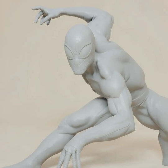 Unbemalte 3D Figur Spiderman Signature Pose 1 6 Bemalung Diy Geschenk Farben 15,2 Cm 1:12